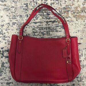 Beautiful Red Coach bag